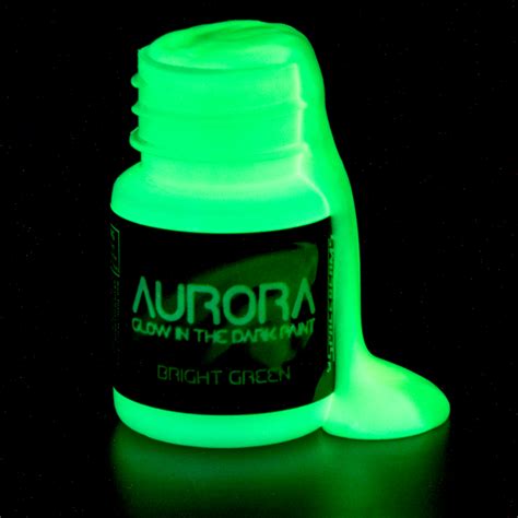 Aurora Bright Green Glow In The Dark Paint Spacebeams