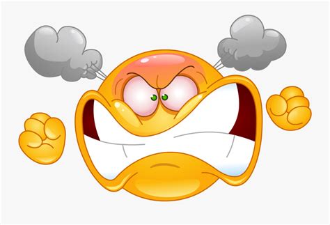 Steaming Mad Emoji 99 Decal Free Transparent Clipart Clipartkey