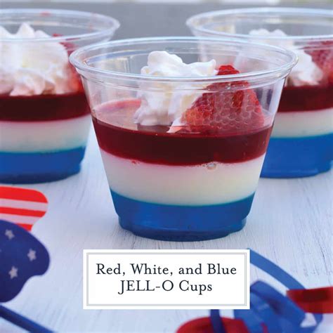 Jello Red White And Blue Dessert Red White And Blue Jell