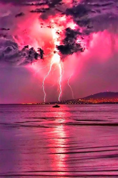 Pink Lightning Lightening Strikes Pinterest Beautiful Amazing