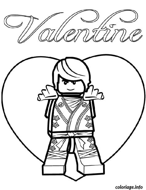 These ninjago coloring sheets will allow your child to learn the methods of coloring while reading about their favorite characters. Coloriage Dessin Ninjago Coeur Valentine Dessin Ninjago à ...