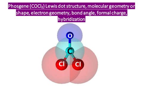 COCl2 Lewis Structure Molecular Geometry Hybridization Bond Angle