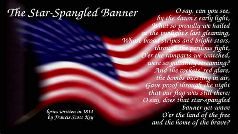 What Is The Star Spangled Banner Song Acaanime