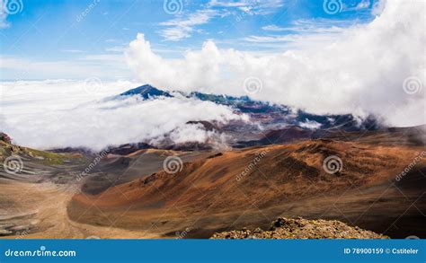 Mt Haleakala Maui Hawaii Stock Image Image Of Scenery 78900159