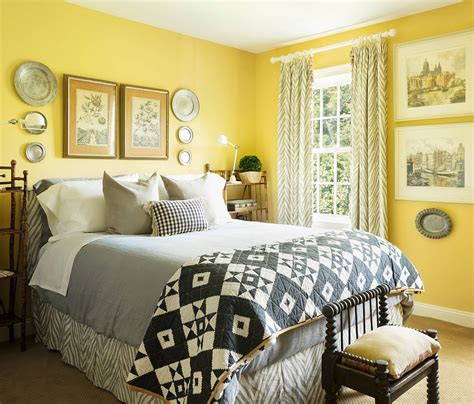 20 Breathtakingly Beautiful Yellow Bedrooms For More Upbeat Mornings