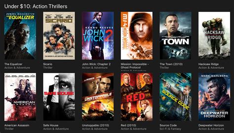 Apple has recently lifted a requirement that it earn a 30% commission on all digital purchases within premium video subscription apps, giving users more choice. Apple Selling Action Films in 4k for Under $10 | HD Report