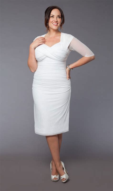 A pure romance in margo plus size wedding gown by studio levana ❤. Plus Size Kiyonna Wedding Dresses