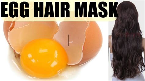 Egg Hair Mask For Dry Frizzy Hair And Fast Hair Growth