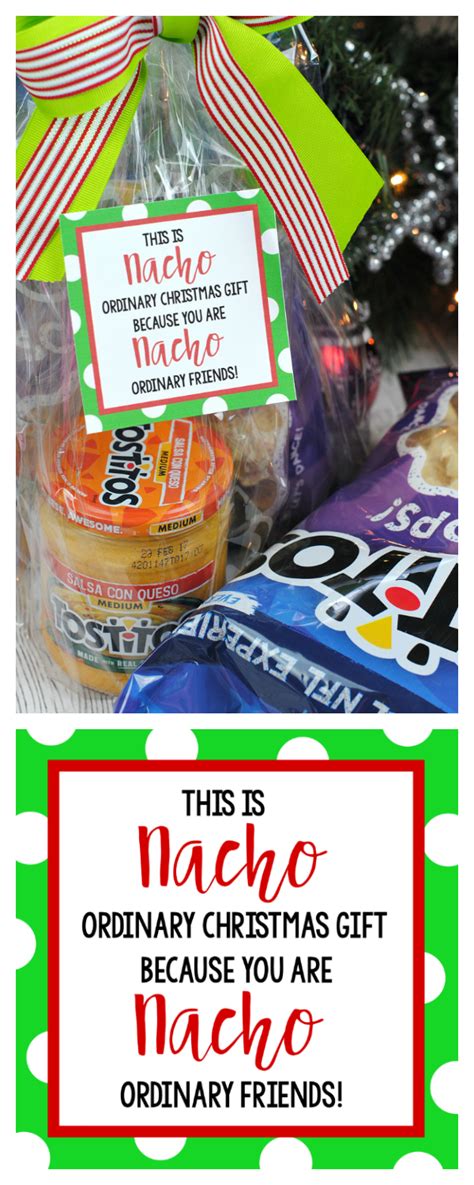 I don't know about you, but one of the things that always gets me is the number of little gifts i need to have on hand for friends and neighbors, and i have lots of those people in my. Funny Christmas Gift Ideas for the Neighbors: "Nacho" Gift ...