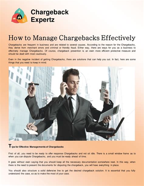 Ppt How To Manage Chargebacks Effectively Powerpoint Presentation