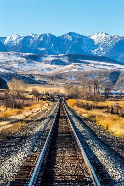 Tracks To The Mountains Photo By Andy Austin — National