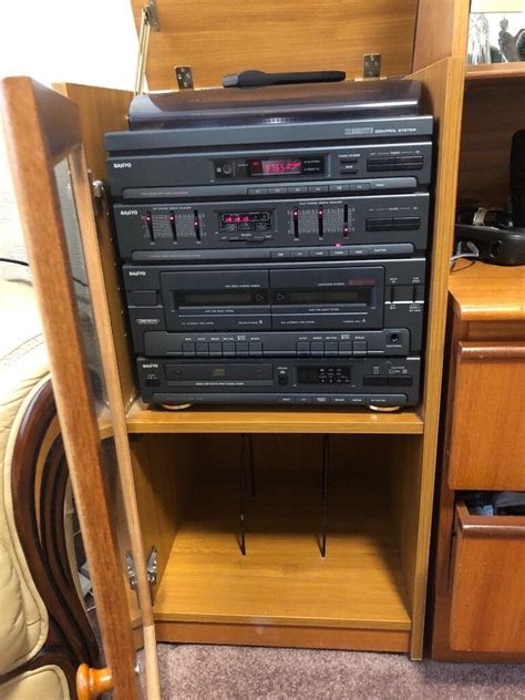 Sanyo stereo system with 2 speakers | in Pontarddulais, Swansea | Gumtree