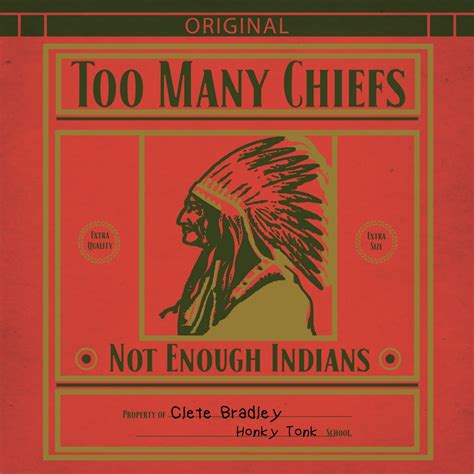 Clete Bradley And The Mood Too Many Chiefs Not Enough Indians