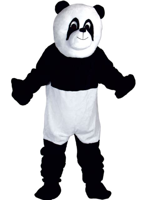 Deluxe Mascot Panda Fancy Dress Adult Mens Ladies Costume Animal Outfit