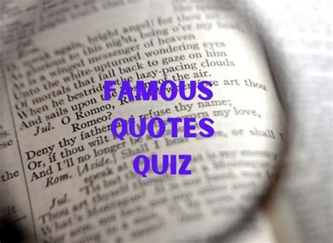 Famous Quotes Quiz Questions Match The Quote To The Celebrity Icon
