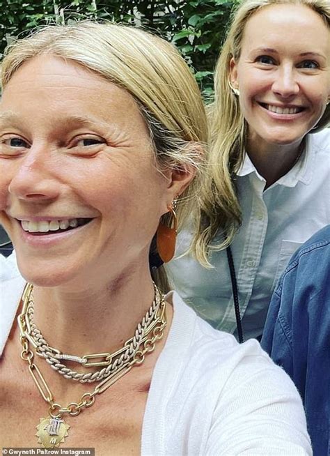 Gwyneth Paltrow 48 Is Almost Unrecognizable In A Photo Without Makeup