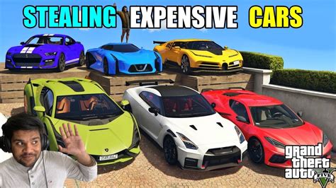 Gta 5 Stealing 5 Expensive Luxury Rich Supercars Techno Gamerz