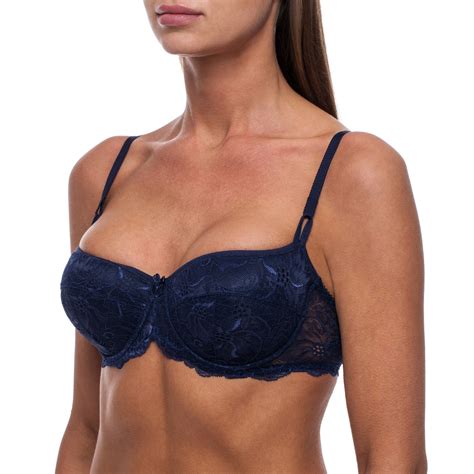 Sexy Balconette Push Up Demi Underwire Lace T Shirt Shelf Plus Size Bra Ebay