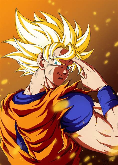 Goku Poster By Spaceweaver Displate In 2021 Dragon Ball Super