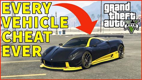 Gta Cheat Codes Every Vehicle Cheat Ever Pc Youtube