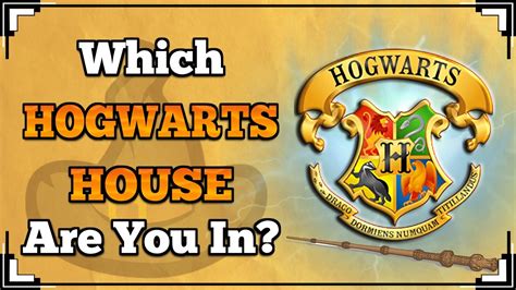 Which Hogwarts House Do You Belong In Youtube