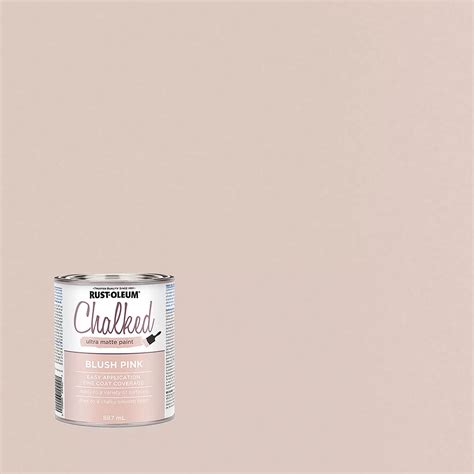 Rust Oleum Chalked Ultra Matte Paint In Blush Pink 887 Ml The Home