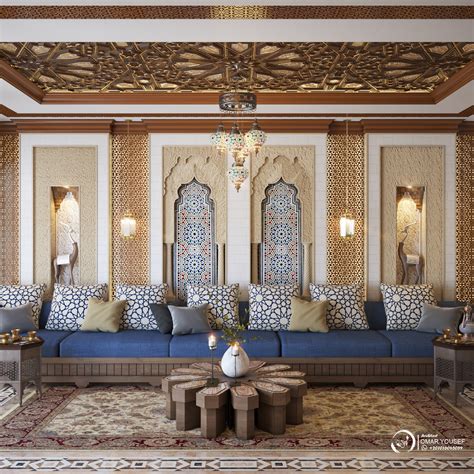 Moroccan Majesty Oriental Living Room On Behance