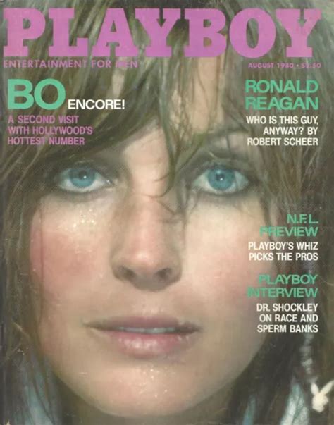 Playboy Magazine Bo Derek Encore Cover Nude Pictorial Aug Vol No Eur Picclick Fr