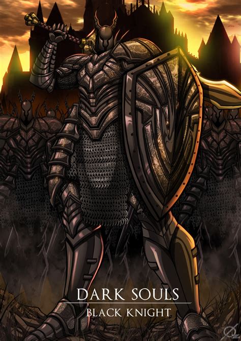 Dark Souls Black Knight By Osmar Shotgun On Deviantart