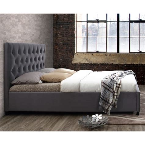 Cologne Fabric Bed Frame Dunelm