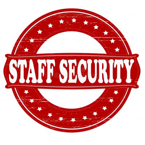 Staff Security Vector Icon Which Can Easily Modify Or Edit Stock Vector