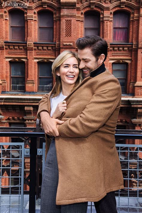 Emily blunt and john krasinski. Emily Blunt and John Krasinski - The Hollywood Reporter ...