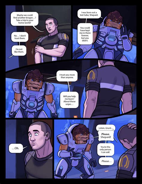 Shepard Commander Shepard Grunt Gp Rimming Gp Art Mass