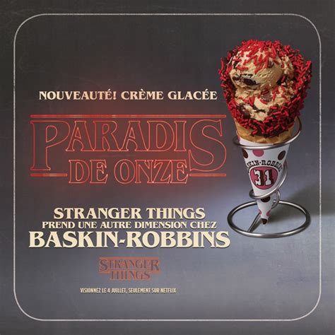 Pick up a deliciously scrumptious. La série Stranger Things envahit Baskin-Robbins Canada ...