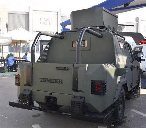 Edex 2021 Egypt Defence Industry Unveils Temsah 5 4x4 Light Armoured