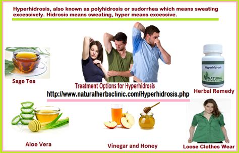 Herbal Remedies For Hyperhidrosis Symptoms Causes Treatment