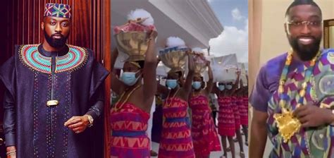 First Videos From The Glamorous Traditional Wedding Of Ghanaian Rich