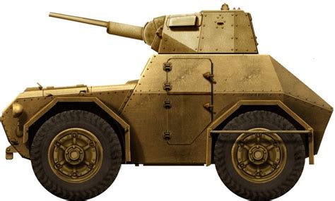Italian Social Republic 1944 Armored Car 2 Built The Rsi Armored