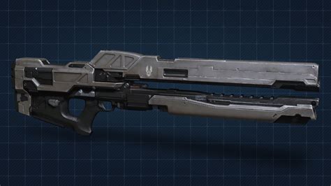 Halo 4 Human Weapons Asymmetric Recoilless Carbine 920 Aka Rail Gun