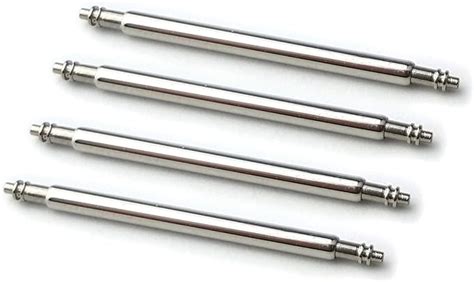 Heavy Duty 20mm Watch Spring Bars I Packet Of Four Stainless Steel