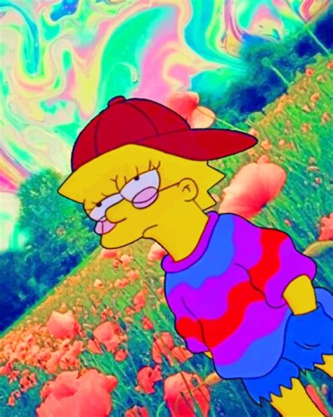 Stylish Lisa Simpson Animations Paint By Numbers Painting By Numbers
