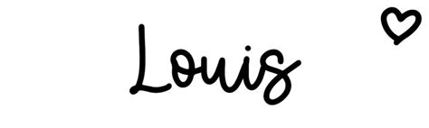Louis Name Meaning Origin Variations And More
