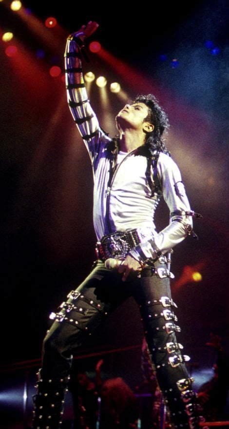 Photo Of The Day Mj On Stage During The Bad World Tour Michael