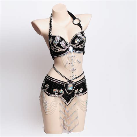 New Women S Belly Dance Set Costume Belly Dancing Clothes Sexy Night Dance Bellydance Carnival