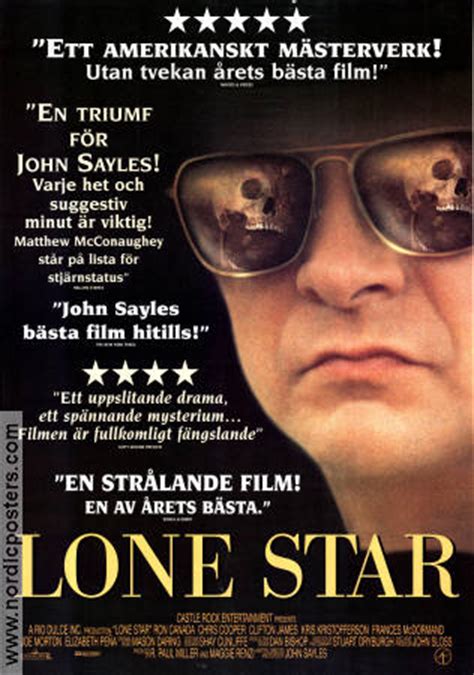 Lone star which came out in 1996. LONE STAR Movie poster 1997 original NordicPosters