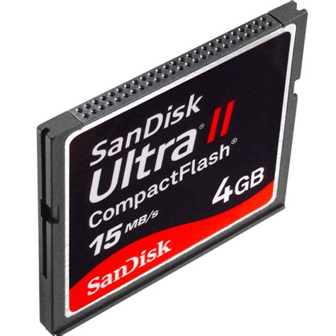 Digitalsonline Sandisk 4gb Ultra Ii Compact Flash Sdcfh 004g E11