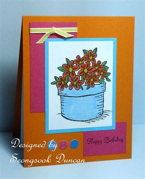 By writing, name and photo on cards will make your wishes best. Create with Seongsook: Card Maker March Birthday Cards