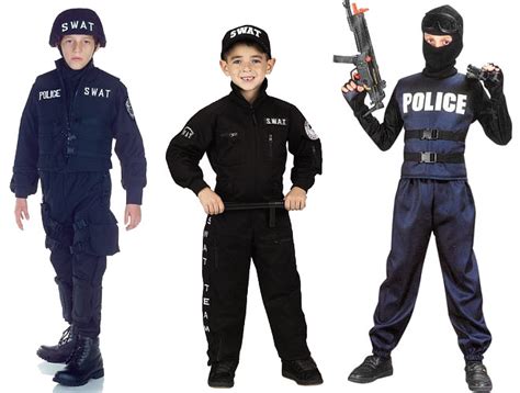 Kids Swat Team Costumes
