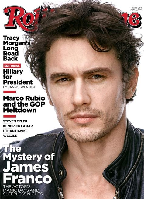 James Franco Covers Rolling Stone Dishes On Teaching More