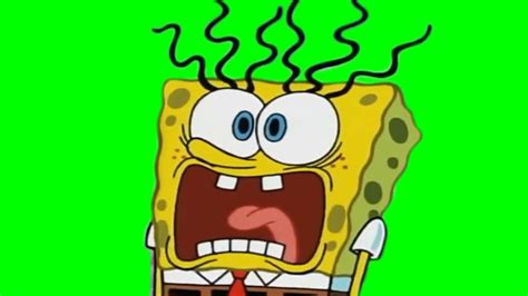 Spongebob Rage Green Screen Meme Youtube